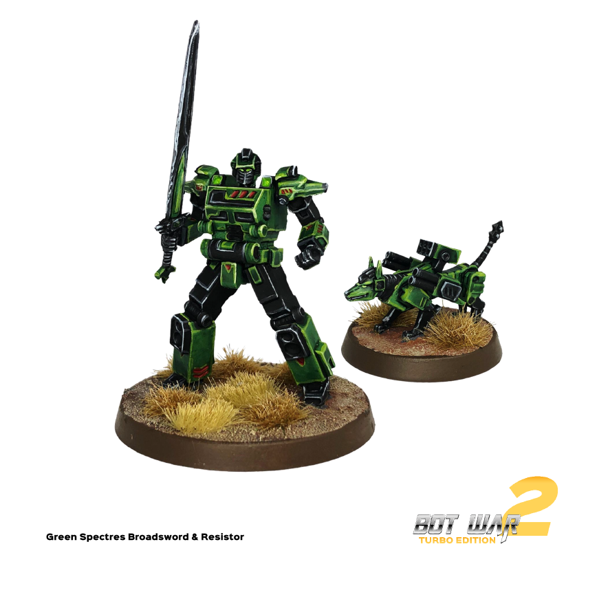 Green Spectres - Broadsword and Resistor