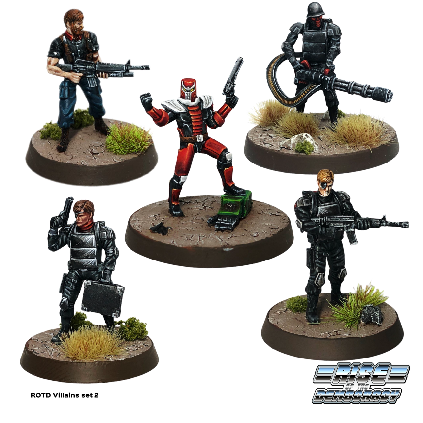 C.O.I.L.S Villains Set 2