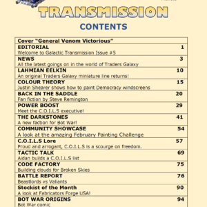 Alternative view of Galactic Transmission Issue 5