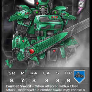 Alternative view of Green Spectres - Broadsword and Resistor