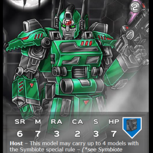 Alternative view of Green Spectres - Domino & Transistor