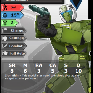 Alternative view of Democracy Aegis (70mm tall)