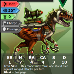 Alternative view of Red Star - Raptorborg