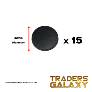 Bases  - Black Round 32mm