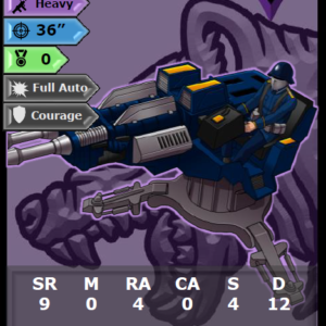 Alternative view of Steel Hyenas Laser Cannon