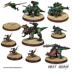 Red Star Nations - Dinoborg Battleforce