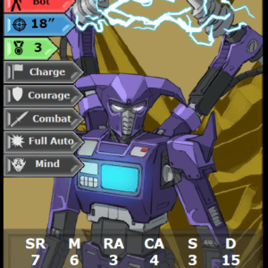 Alternative view of Deceiver Volt - ROTD Scale - Includes ROTD Digital Stat Card