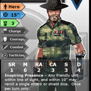 Alternative view of Eagle's Veterans Digital Army Book and Stat Cards for ROTD