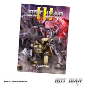 Bot War 3 Digital Rulebook PDF - English and Japanese Language Versions Included
