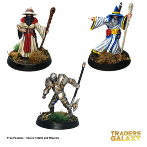 Heroic Knight and Wizards