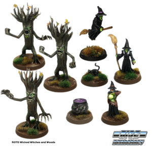 Wicked Witches and Woods - Includes digital stat cards.