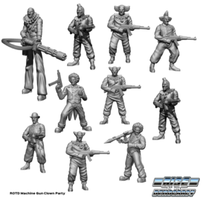 Clown Machine Gun Party - Includes ROTD Digital Stat Cards