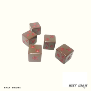 COILS themed critical dice - Limited Edition