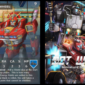Alternative view of Hotwheel's Bashers - Legacy Faction for Bot War 3 - Digital Stat Cards Included