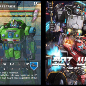 Alternative view of Hotwheel's Bashers - Legacy Faction Stat Cards for BotWar 3 - Digital Product