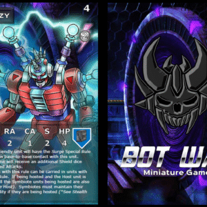 Alternative view of Narcitrons Sins Legacy Faction Stat Cards for Bot War 3 - Digital Product