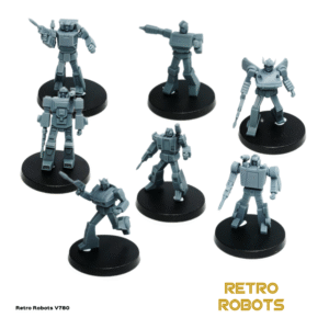 Retro Robots Limited Edition V780 Set