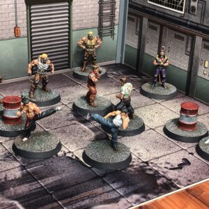 Alternative view of Beat Em Up Miniature Game - PREORDER - Expected Ship Date February 2026