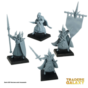 Dark Elf Heroes and Assassin Set
