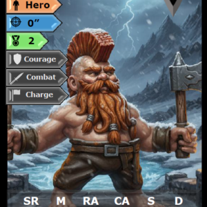 Alternative view of Dwarf Warband - Digital Stat Cards Included