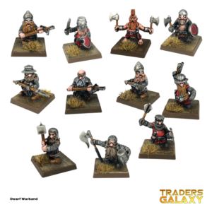 Dwarf Warband - Digital Stat Cards Included